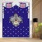 Indian Durga Mata Backdrop Traditional Cloth Durga Pooja Navratri Backdrop Hindu Pooja Decor Indian Wall Art Photo Wall Banner Decorative Hangings Housewarming Gift